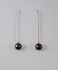 Tahitian Saltwater Cultured Pearl Earrings #1951