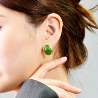 CANADIAN JADE CLASSIC EARRINGS #1081