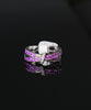 Pink Sapphire Diamond Ring #1675