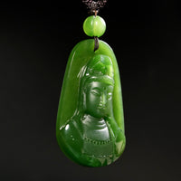 Polar Jade Guanyin Pendant #2776