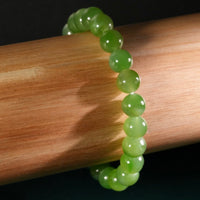 8mm Polar Jade Beaded Bracelet #2764