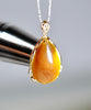 18k Sugar Jade Waterdrop Pendant #2061