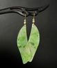 Polar Jade Long Earrings #2650-2