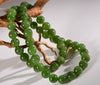 10mm Siberian Jade Beaded Necklace #2531