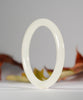 White Jade Bangle 61mm #867