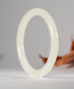 White Jade Bangle 61mm #867