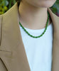 16.5" Polar Jade Beaded Necklace #2643