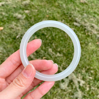 White Jade Bangle 61mm #867