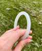 White Jade Bangle 61mm #865