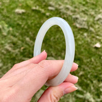 White Jade Bangle 61mm #865