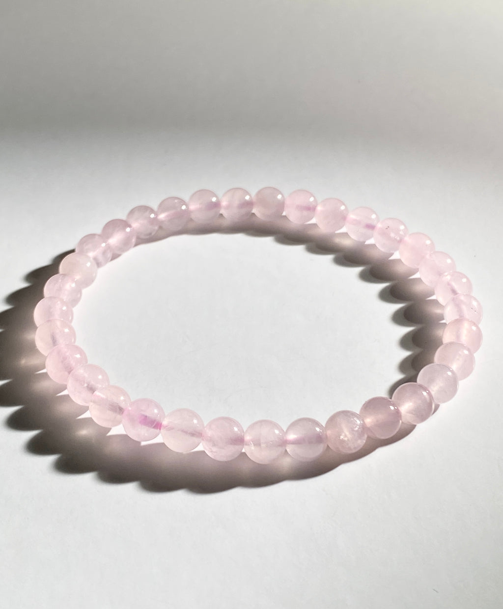 Rose Quartz Crystal Bracelet #824