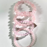 Rose Quartz Crystal Bracelet #824