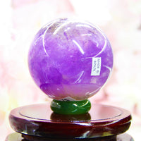 MULTIPLE SIZES NATURAL AMETHYST BALL  #1889