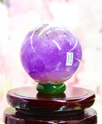 MULTIPLE SIZES NATURAL AMETHYST BALL  #1889