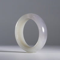 WHITE JADE BANGLE 56MM #860