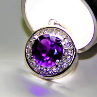 February Pendant - Amethyst #1889