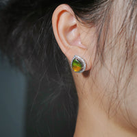 AMMOLITE TRIPLET EARRINGS #315