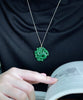 Canadian Jade Dragon Necklace #1150