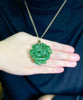 Canadian Jade Dragon Necklace #1150