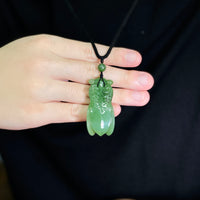 Canadian Jade Cicada Necklace #1318