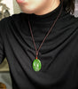 Canadian Jade Rabbit Pendant Necklace #2056