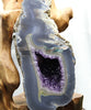 TOP QUALITY BLUE AGATE AMETHYST GEODE #1868