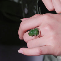 Canadian Jade Pixiu Ring #2024