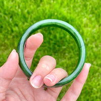 A CANADIAN JADE BANGLE 60MM #2219