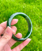 A CANADIAN JADE BANGLE 58MM #2412