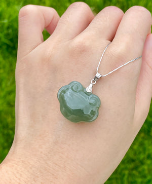 Hetian Jade Ruyi Pendant #2362