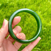 AAA CANADIAN JADE BANGLE 58MM #2410