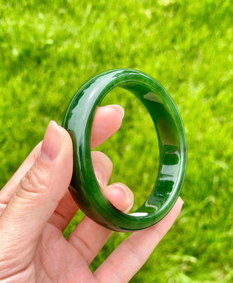 AAA CANADIAN JADE BANGLE 58MM #2410