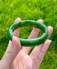 A CANADIAN JADE BANGLE 58MM #2375