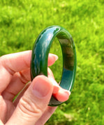 AA CANADIAN JADE BANGLE 56MM #2373