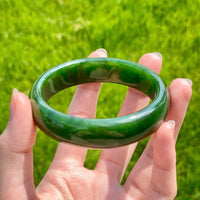 AA CANADIAN JADE BANGLE 57MM #2382