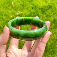 AA CANADIAN JADE BANGLE 57MM #2382