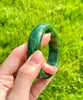 A CANADIAN JADE BANGLE 54MM #2371