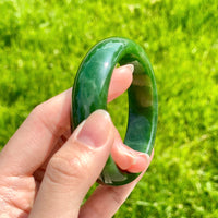 A CANADIAN JADE BANGLE 54MM #2371