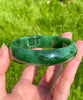 A CANADIAN JADE BANGLE 60MM #2486