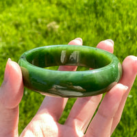 AAA CANADIAN JADE BANGLE 58MM #2377