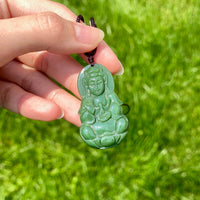 Jade Guanyin Pendant #1131