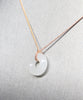 14k White Jade PI Harmony Pendant #1743