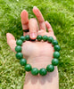 12mm Polar Jade Beaded Bracelet #2405