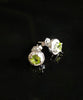 August Earrings - Peridot #2430