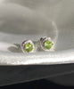 August Earrings - Peridot #2430