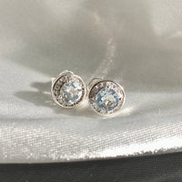 March Earrings - Aquamarine #1940