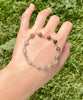 6mm Hetian Jade Starry Beaded Bracelet #2432