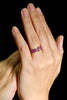 Pink Sapphire Diamond Ring #1675