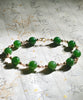 7.5mm Polar Jade Starry Beaded Bracelet #2431