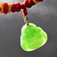 SIBERIAN JADE BUDDHA PENDANT #1704